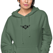 Load image into Gallery viewer, Ladies Kingdom Recruiter pigment-dyed hoodie