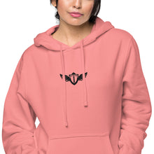 Load image into Gallery viewer, Ladies Kingdom Recruiter pigment-dyed hoodie