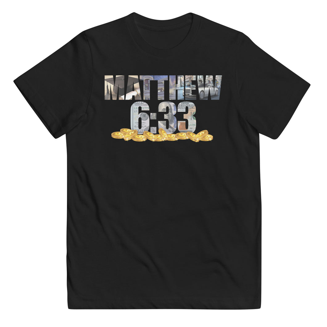 Youth Kids Matthew 6:33 Tee