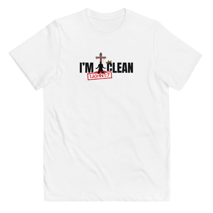 Youth Boys I'm Clean Tee